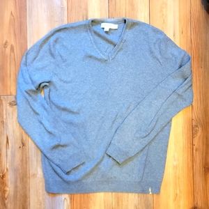 Men's gray pullover